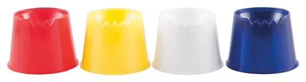 ORBIS Jednorázová míchací nádobka, rozměr 32 × 24 mm, fialová, 50 ks