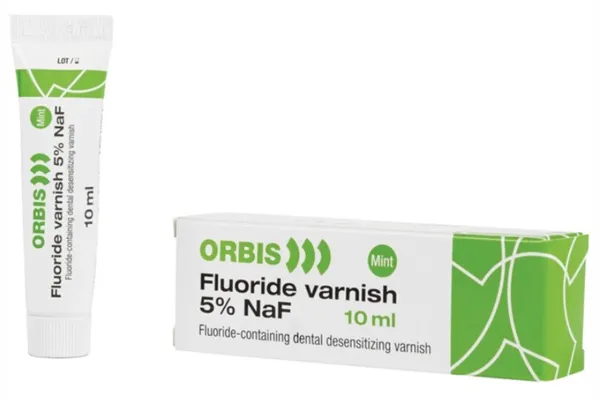 ORBIS Fluoride Varnish, máta  1x10ml