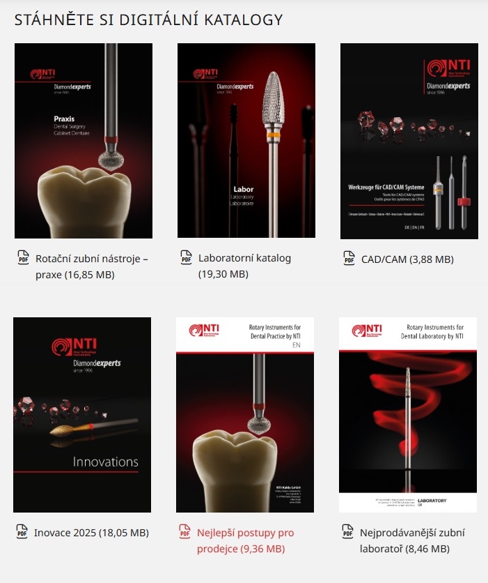 NTI rotační katalogy 