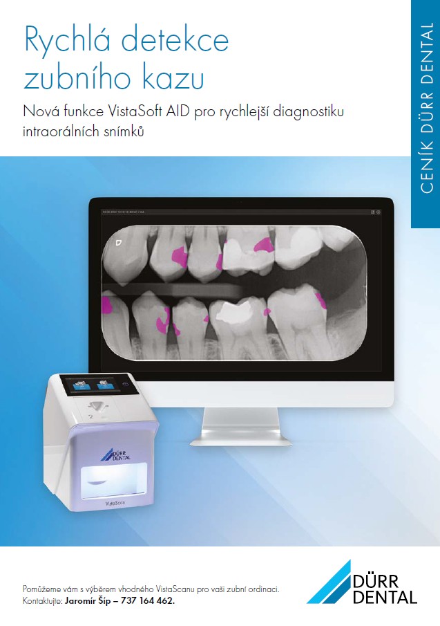 Dürr Dental ceník 2026